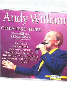 ~~~ ANDY WILLIAMS ~~~ Greatest Hits / Moon River Theater